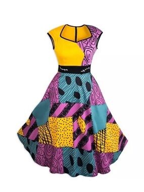 Disney Parks Nightmare Before Christmas Sally M Costume Dress Shop cosplay patch